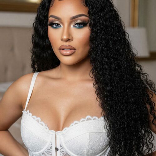 PERRUQUE VIETNAMIENNE CURLY 30 POUCES FRONTALE NORMALE