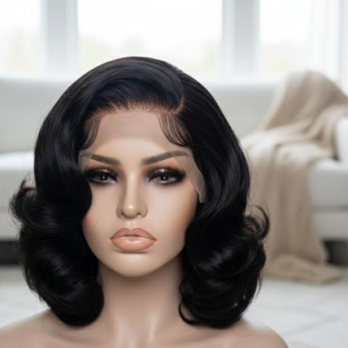 PERRUQUE BOUNCY 14 POUCES AVEC CLOSURE 5X5