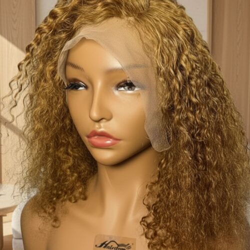 PERRUQUE DEEP WAVE MIEL (HONEY BLONDE)